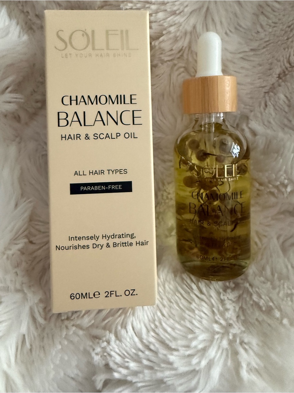 Chamomile Balance Hair & Scalp Oil.